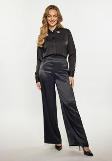 overhemdblouse Dames zwart - maat