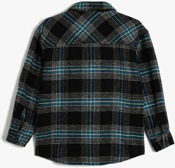 OVERHEMDEN LANGE MOUW Overhemdkraag Lange mouw Overhemd Navy