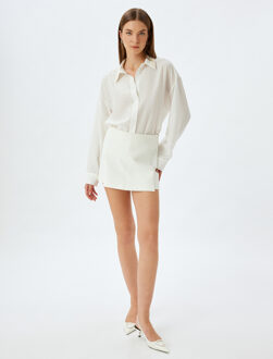 OVERHEMDEN LANGE MOUW Overhemdkraag Lange mouw Overhemd Wit