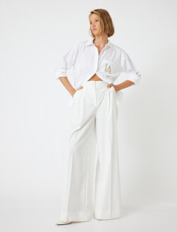 OVERHEMDEN LANGE MOUW Overhemdkraag Lange mouw Overhemd Wit