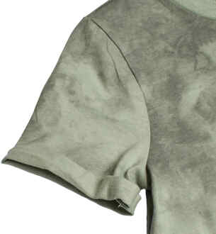 Overhemdjurk met korte mouwen 803811 voor meisjes Groen