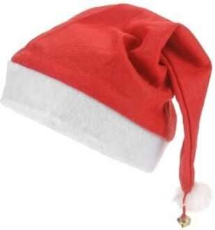 Overige Kerstdecoratie Kerstmuts 100% Polyester Rood 29x40cm