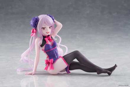 Overlord Desktop Cute PVC Statue Shalltear Chinese Dress Ver. 13 cm