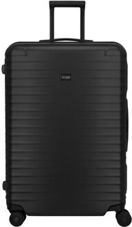 OVERSEAS 4 Wheel Trolley L nightshade black hardcase koffer Zwart - H 75 x B 53 x D 30 cm