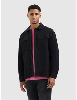 Overshirt 25030201 Zwart - L