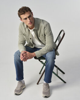 overshirt ace cord - maat XXL Groen