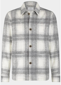 Overshirt curt shirtjacket bwa25314cu03/920 light grey Grijs - XL