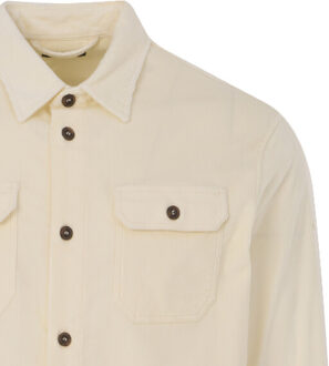Overshirt - maat M Beige