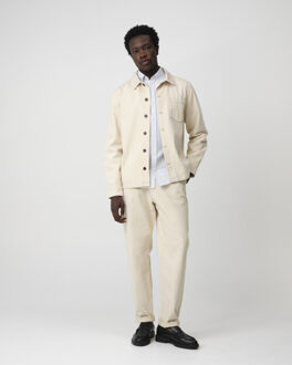 overshirt roux - maat L Beige