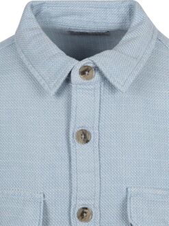 Overshirt Structure Lichtblauw - L,M,XL,XXL