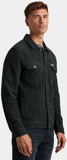 Overshirt Terry Navy Donkerblauw - S,XL