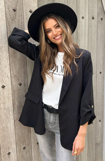 Oversized Blazer Limited Zwart