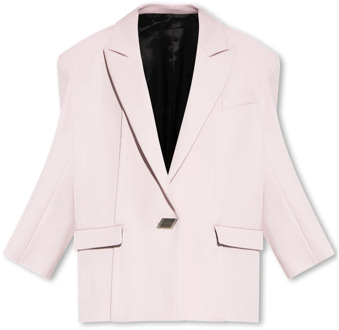 Oversized blazer The Attico , Pink , Dames - S,Xs