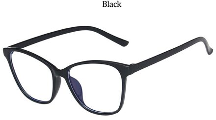 Oversized Cat Eye Optische Glazen Frame Vrouwen Klassieke Transparante Bril Brillen Vintage Zwarte Brillen