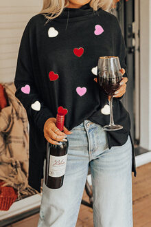 Oversized Coltrui - maat S Zwart