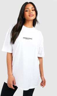 Oversized Dsgn Studio Sports Fitness T-Shirt, White