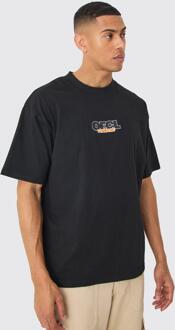 Oversized Extended Neck Ofcl T-Shirt, Black - L