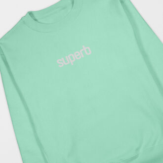 Oversized Hexaline SUPERB damessweatshirt - maat Groen