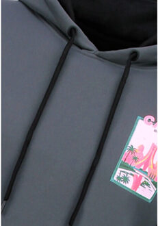 Oversized hoodie met capuchon casablanca Grijs - XXL