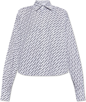 Oversized shirt Vetements , White , Dames - L,M,Xs