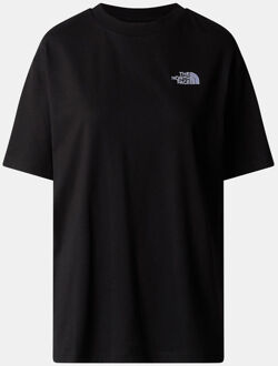 Oversized Simple Dome Shirt Dames zwart