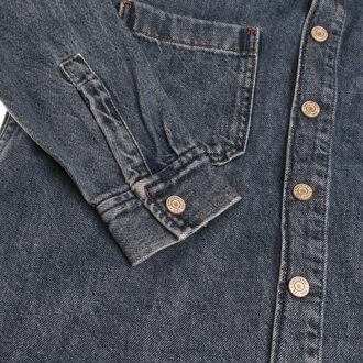 Oversized spijkerjas 453353 kinderen Blauw - M