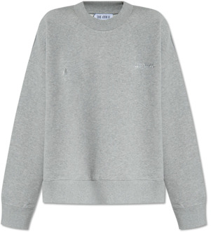 Oversized sweatshirt The Attico , Gray , Dames - M,S,Xs