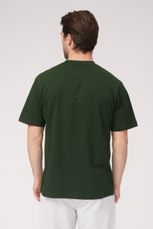 Oversized T-shirt - Donkergroen - maat S