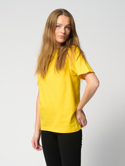 Oversized T-shirt - Geel - XS