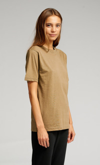Oversized T-shirt - Kaki - maat S