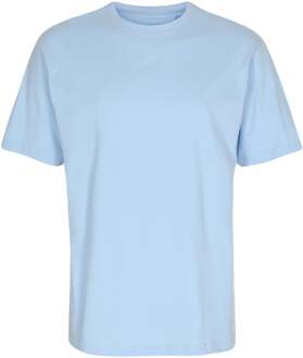 Oversized T-shirt - Lichtblauw - maat M