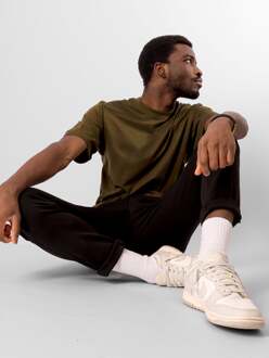 Oversized T-shirt - Olijf Groen - L