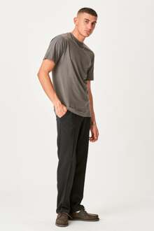 Oversized T-shirt - Staalgrijs - L