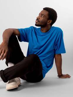 Oversized T-shirt - Turkoois Blauw - XS