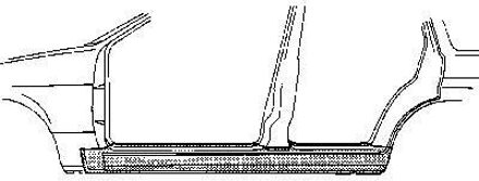 OVERSIZEDEEL 5-serie E12/E28 DORPEL 4Deurs