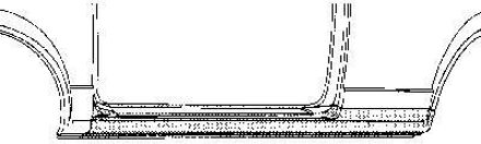Oversizedeel O17/jet17 74-84 Dorpel 2d