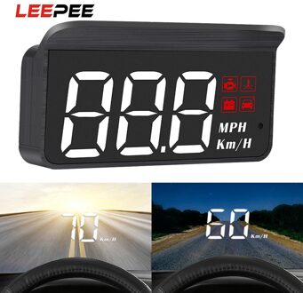 Overspeed Waarschuwing Auto Head Up Display M3 OBD2 Hud Digitale Elektronische Auto Accessoires Overspeed Waarschuwing Voorruit Projector