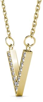 Overwinningshangers - Goud en kristal - One Size