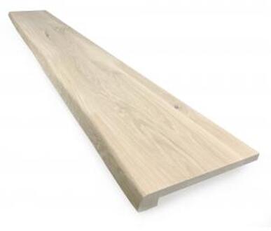 Overzet vensterbank eiken boomkant 250 x 29 cm