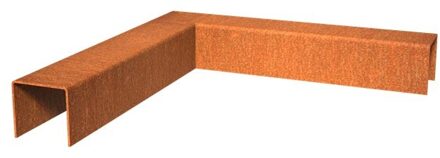 Overzetprofiel cortenstaal hoek 5.4 x 5 x 5 cm