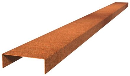 Overzetprofiel cortenstaal recht 15.4 x 5 x 230 cm, 2 mm (20st )