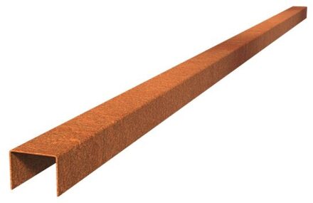 Overzetprofiel cortenstaal recht 6.4 x 5 x 230 cm, 2 mm (10 st )