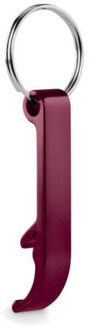 Ovikey gerecycled aluminium sleutelhanger Rood - One size