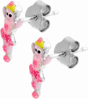 'Oviva' Kinder 925 Sterling Zilveren Stud Oorbellen - Zilver ZO-7137