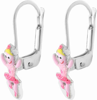 'Oviva' Kinderen 925 Sterling Zilveren Oorbellen - Zilver ZO-7137/1 - One Size