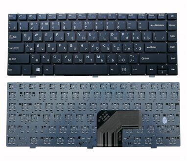 Ovy Ru Sp Us Laptop Toetsenbord Voor Prestigio Voor Smartbook 133S Psb133s PSB133S01 342900010 DK290C Kb Spaans russische zwart