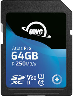 OWC Atlas Pro SDXC UHS-II V60 Media Card 64GB