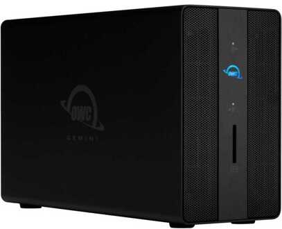 OWC Gemini Thunderbolt Dock and Dual-Bay RAID Externe behuizing