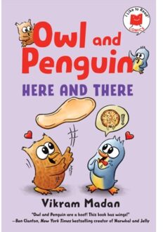 Owl And Penguin: Here And There - I Like To Read Comics - Madan, Vikram