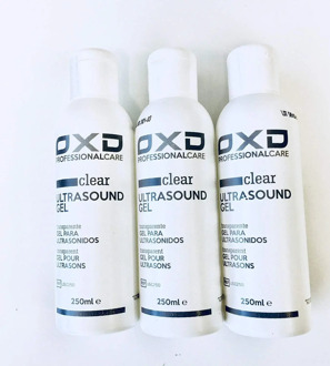 OXD conductive Gel for cavitation and ultrasound promotion 3X2